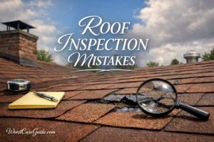 9 Roof Inspection Mistakes That Lead To Water Damage