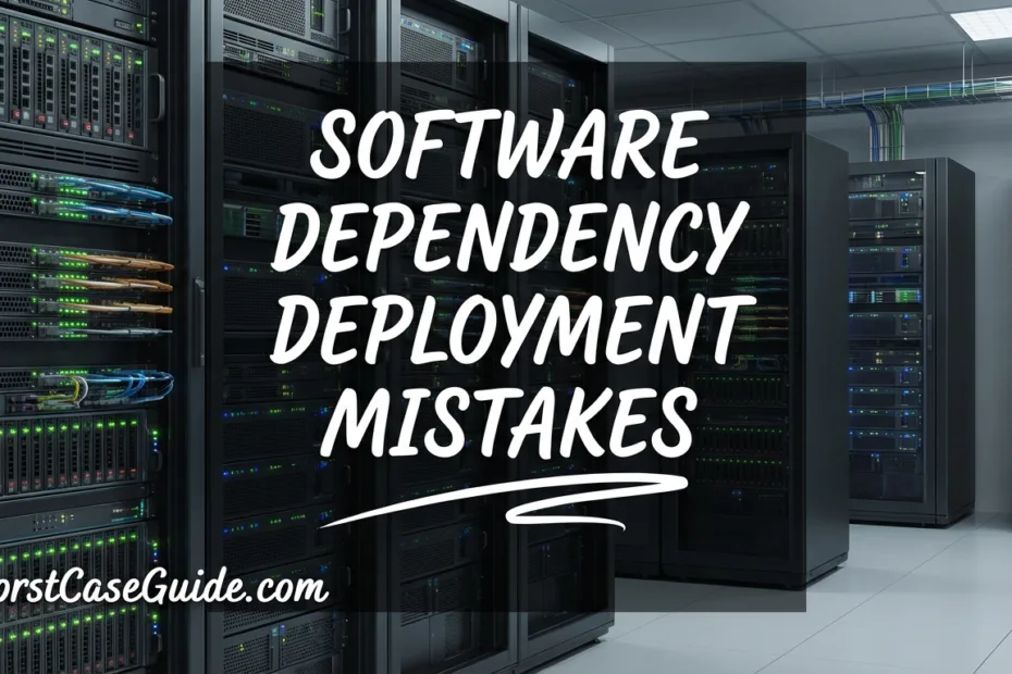 Common dependency mistakes that can cause silent failures in software deployments and disrupt project timelines.